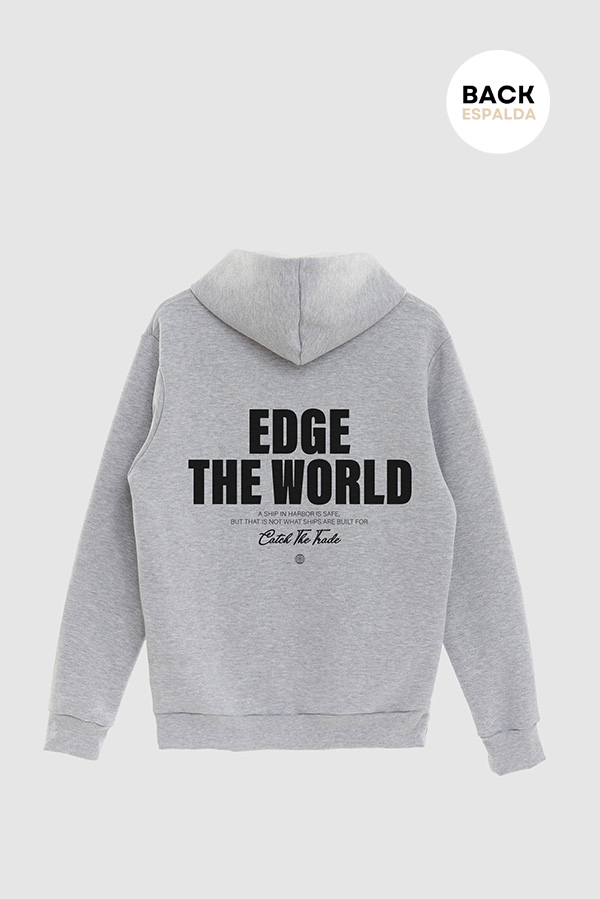 HOODIE ESTAMPADO URBAN EDGE THE WORLD
