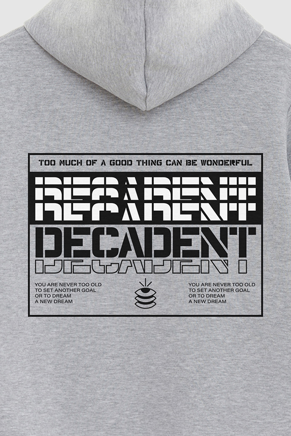 HOODIE ESTAMPADO URBAN DECADENT