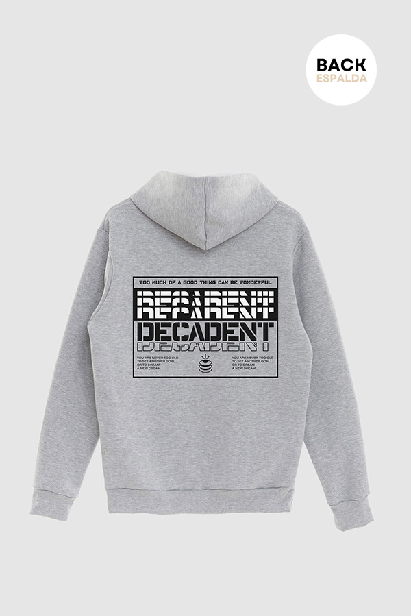 HOODIE ESTAMPADO URBAN DECADENT