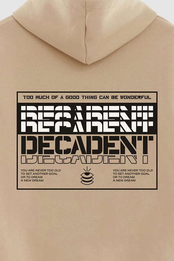 HOODIE ESTAMPADO URBAN DECADENT