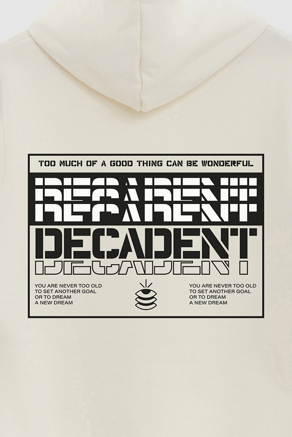 HOODIE ESTAMPADO URBAN DECADENT