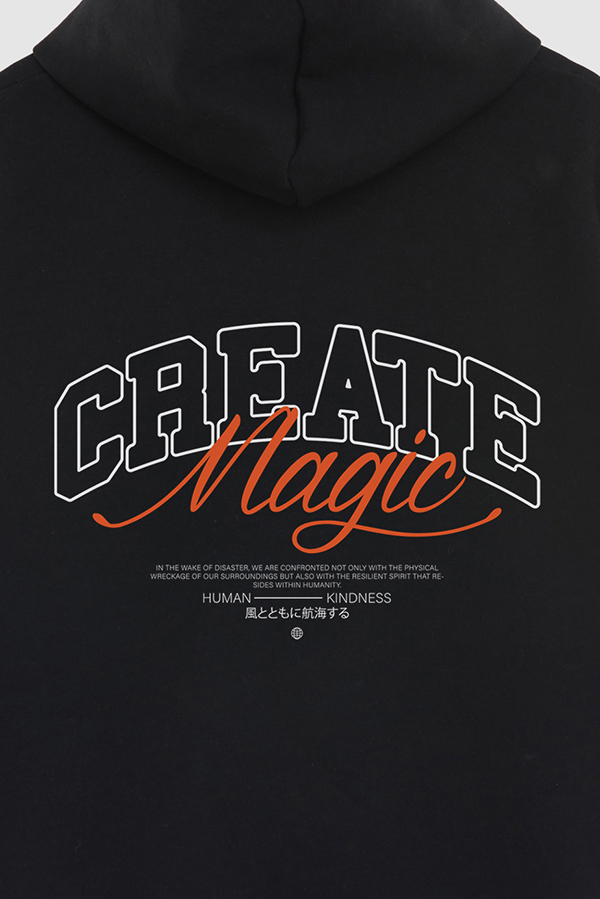 HOODIE ESTAMPADO URBAN CREATE MAGIC