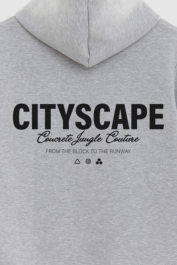 HOODIE ESTAMPADO URBAN CITYSCAPE