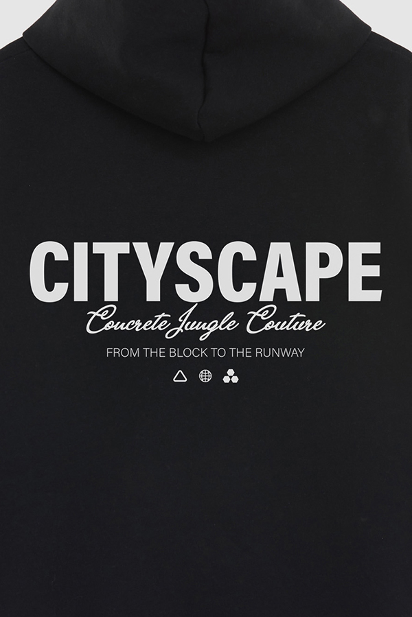 HOODIE ESTAMPADO URBAN CITYSCAPE
