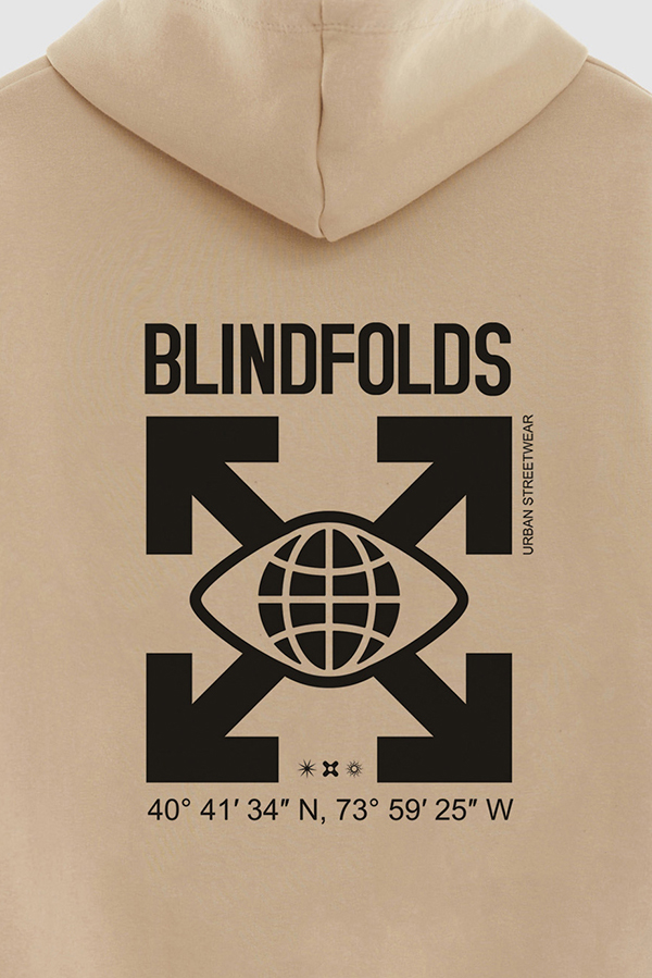 HOODIE ESTAMPADO URBAN BLINDFOLDS