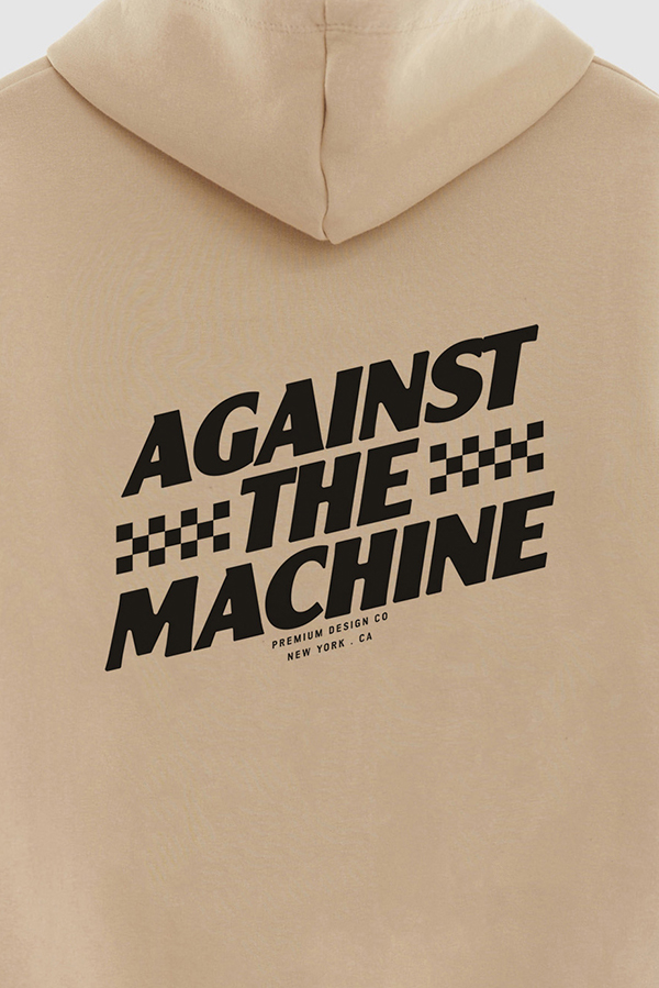 HOODIE ESTAMPADO URBAN AGAINST