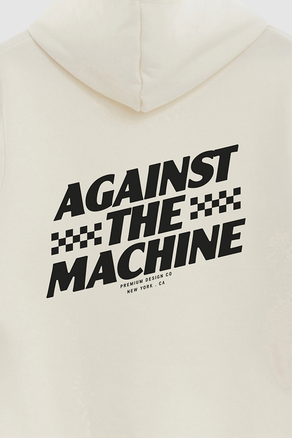 HOODIE ESTAMPADO URBAN AGAINST