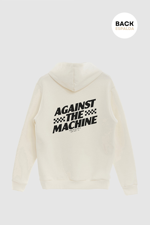 HOODIE ESTAMPADO URBAN AGAINST