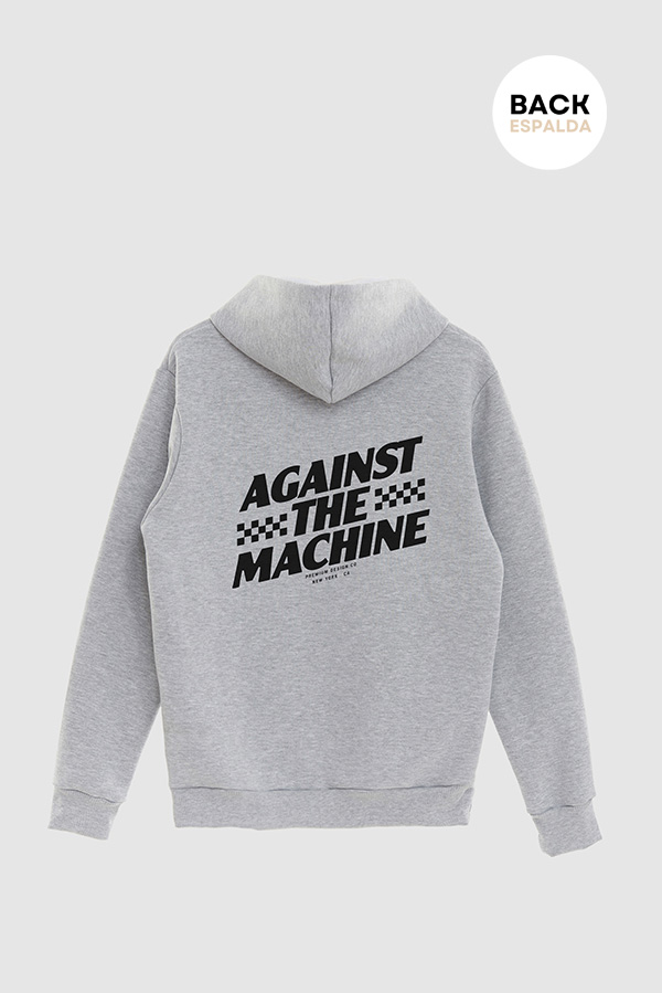 HOODIE ESTAMPADO URBAN AGAINST
