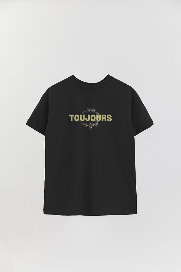 REMERA OVER ESTAMPADA TOUJOURS