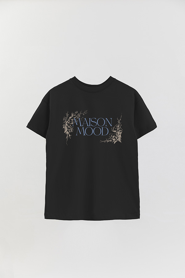REMERA OVER ESTAMPADA MAISON MOOD