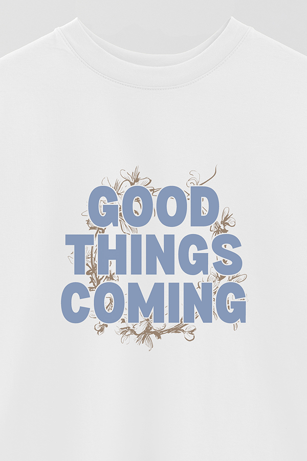 REMERA OVER ESTAMPADA GOOD THINGS