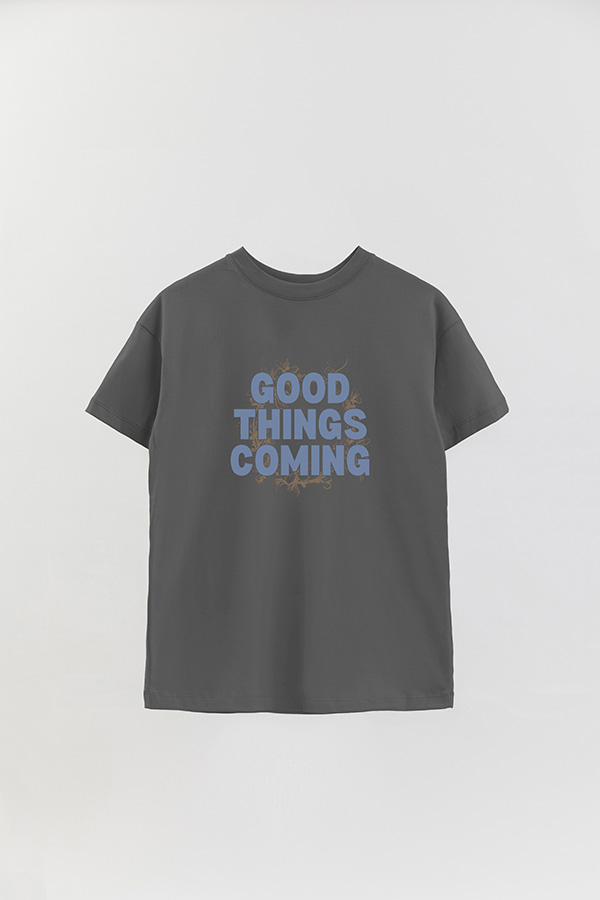 REMERA OVER ESTAMPADA GOOD THINGS