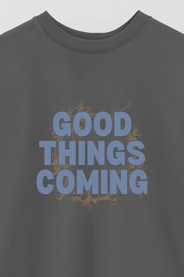 REMERA OVER ESTAMPADA GOOD THINGS