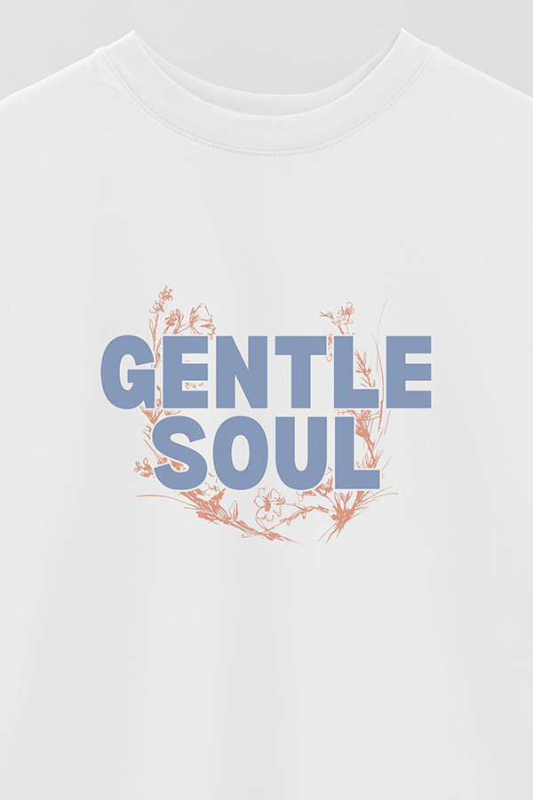 REMERA OVER ESTAMPADA GENTLE SOUL