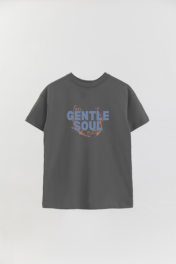 REMERA OVER ESTAMPADA GENTLE SOUL