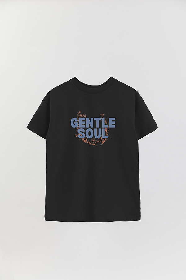 REMERA OVER ESTAMPADA GENTLE SOUL
