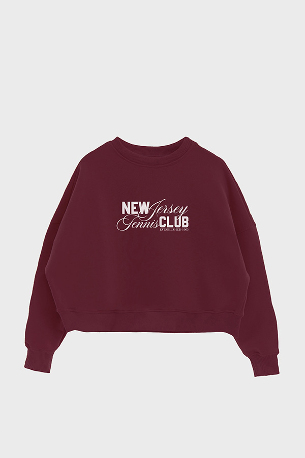 BUZO CROP ESTAMPADO NEW JERSEY TENNIS