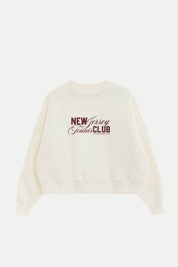 BUZO CROP ESTAMPADO NEW JERSEY TENNIS