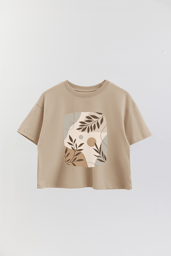 REMERA CROP ESTAMPADA ART 143