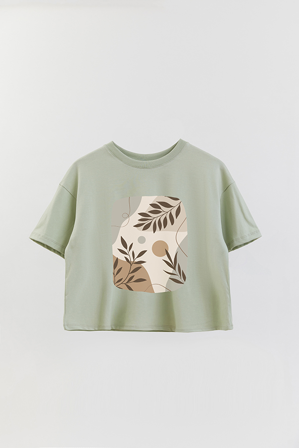 REMERA CROP ESTAMPADA ART 143