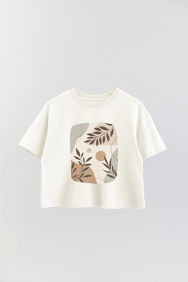 REMERA CROP ESTAMPADA ART 143