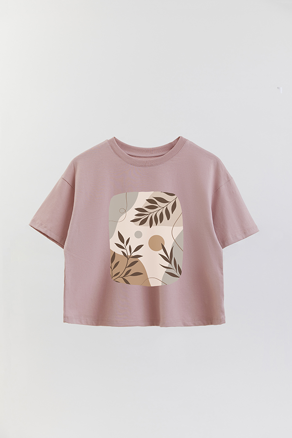 REMERA CROP ESTAMPADA ART 143