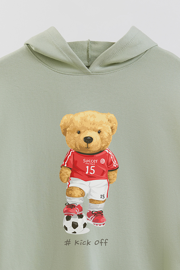 HOODIE RUSTICO KID TEDDY KICK OFF
