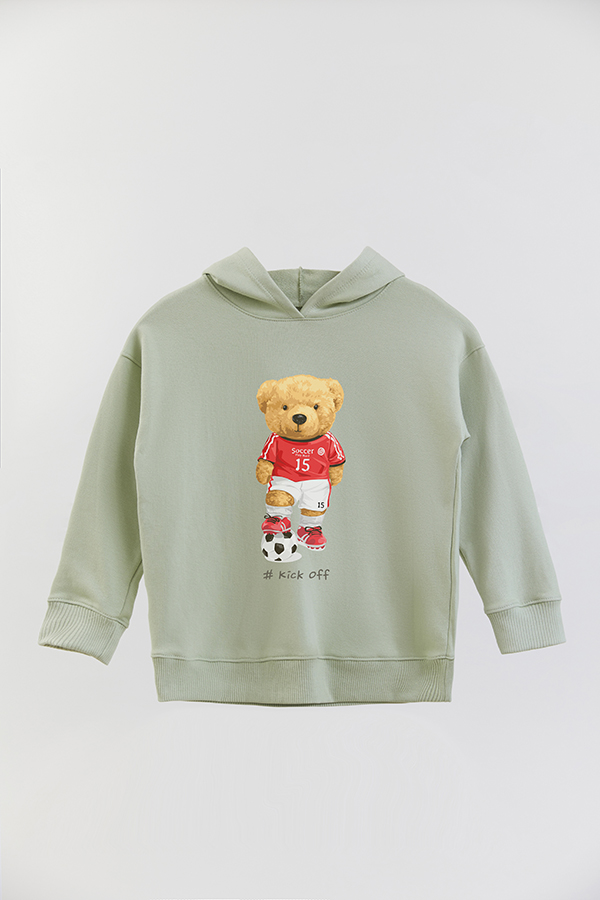 HOODIE RUSTICO KID TEDDY KICK OFF