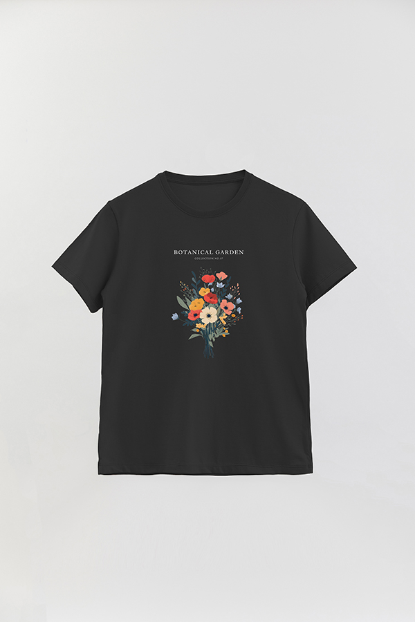 REMERA BASICA ESTAMPADA GARDEN 7