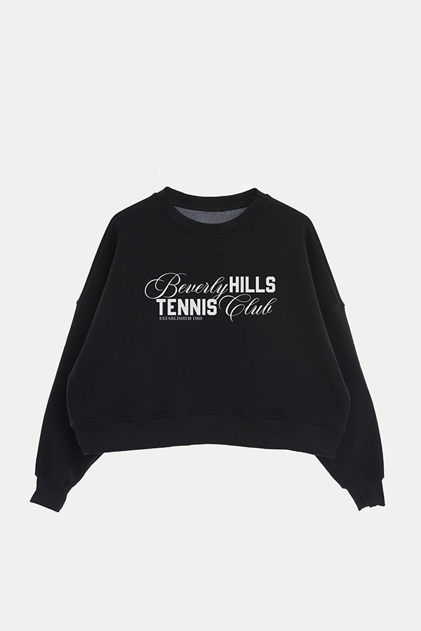 BUZO CROP ESTAMPADO BEVERLY HILLS TENNIS