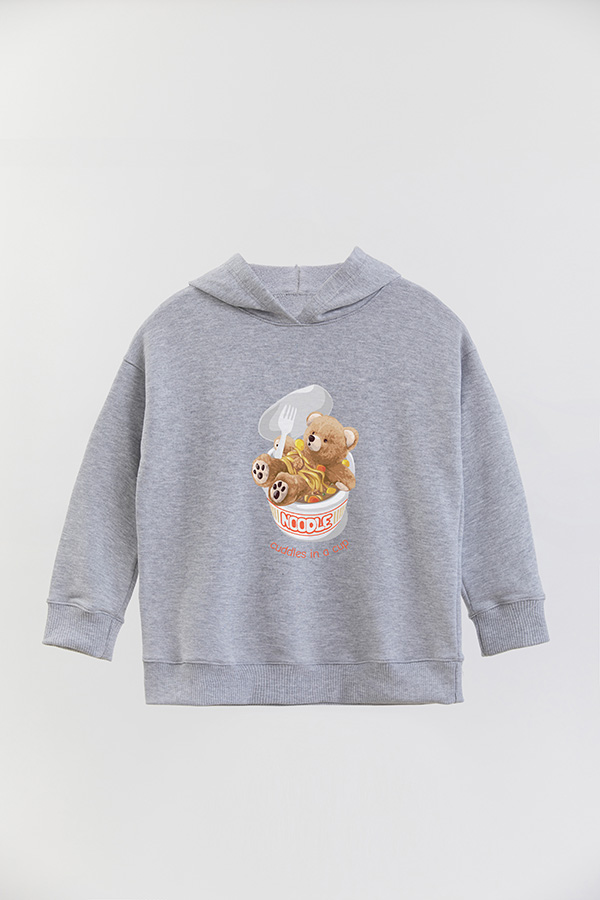 HOODIE RUSTICO KIDS TEDDY NOODLES