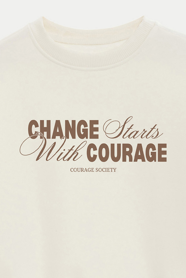 BUZO CROP ESTAMPADO CHANGE STARTS