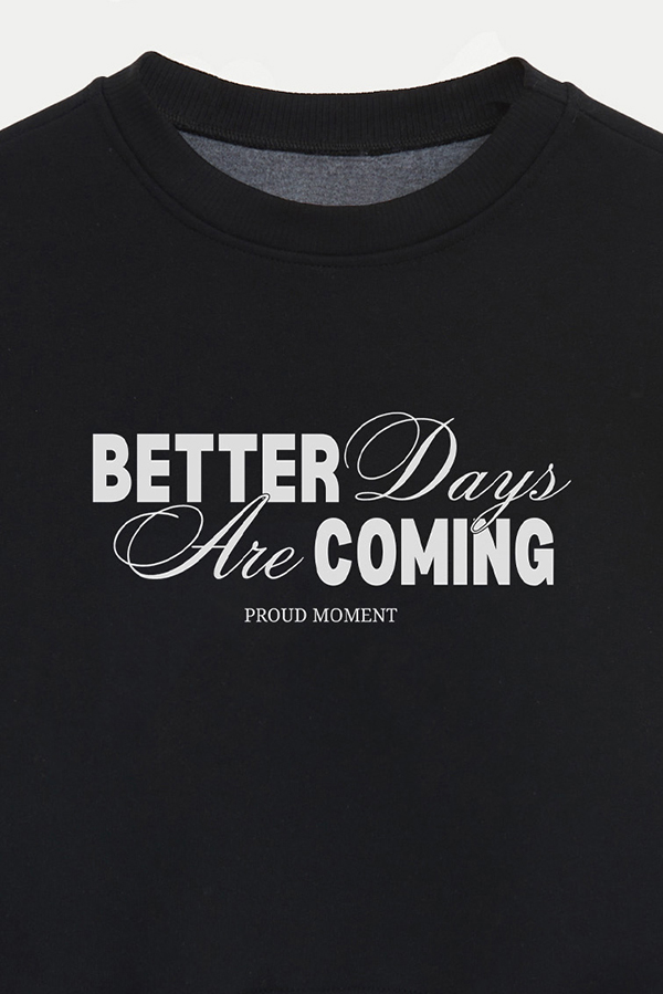 BUZO CROP ESTAMPADO BETTER DAYS
