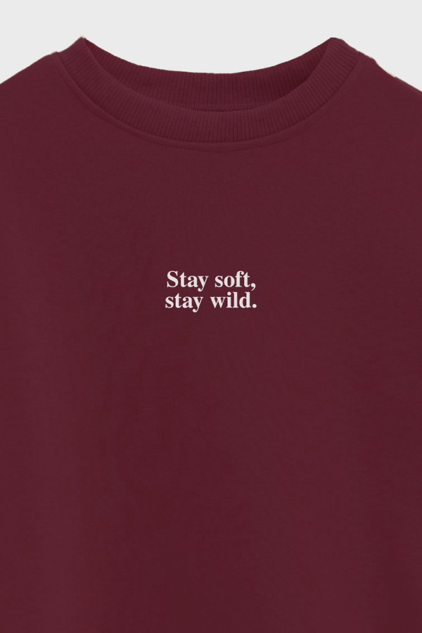 BUZO CROP ESTAMPADO MNM STAY SOFT