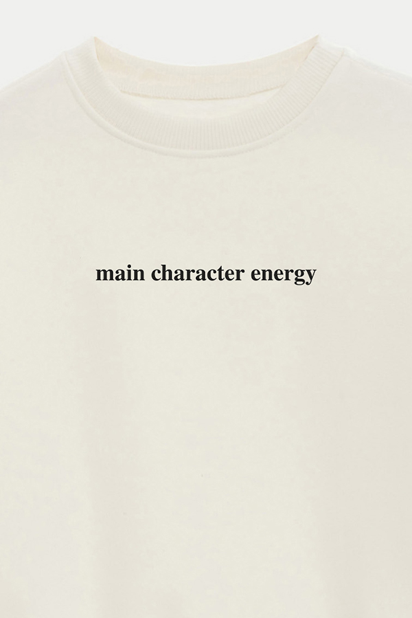 BUZO CROP ESTAMPADO MNM MAIN CHARACTER