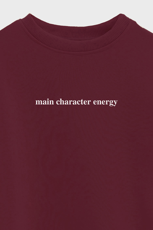 BUZO CROP ESTAMPADO MNM MAIN CHARACTER