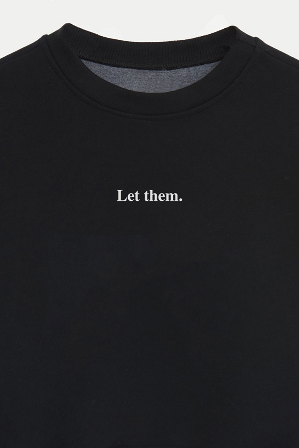 BUZO CROP ESTAMPADO MNM LET THEM