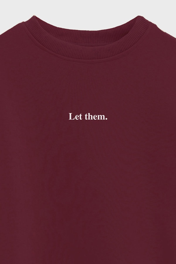 BUZO CROP ESTAMPADO MNM LET THEM