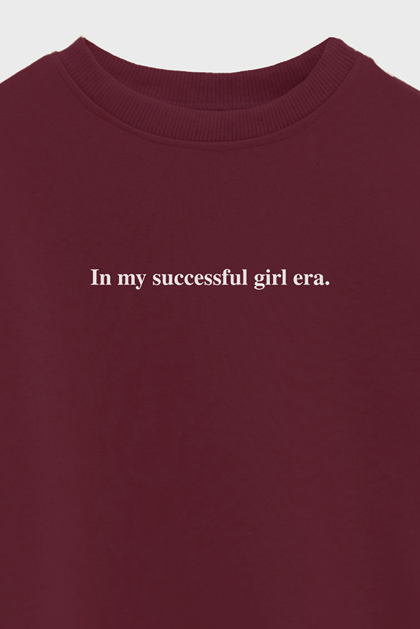 BUZO CROP ESTAMPADO MNM IN MY SUCCESSFUL ERA