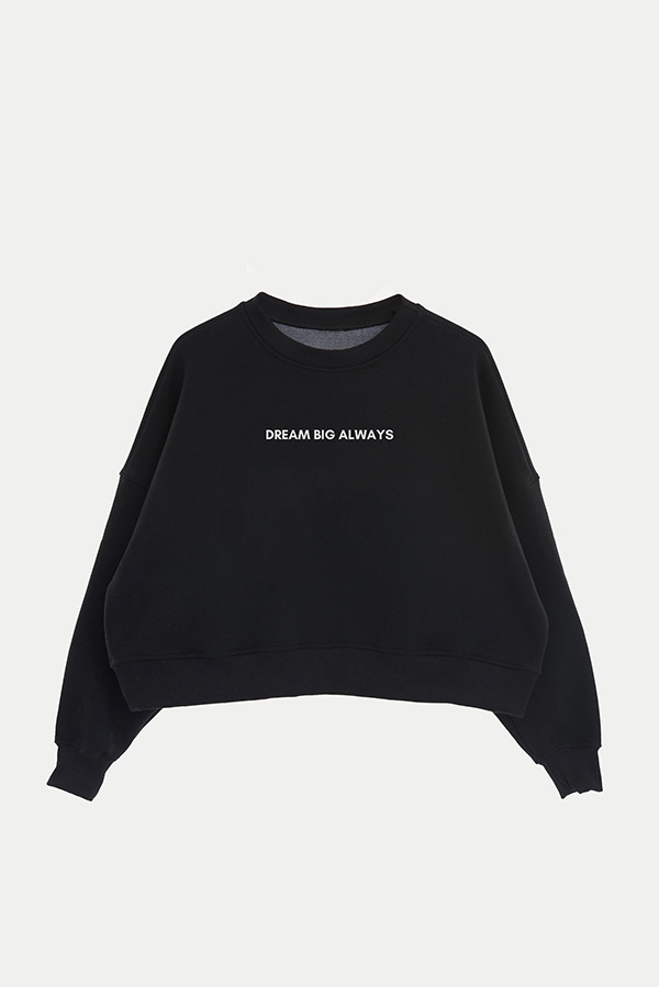 BUZO CROP ESTAMPADO MNM DREAM BIG