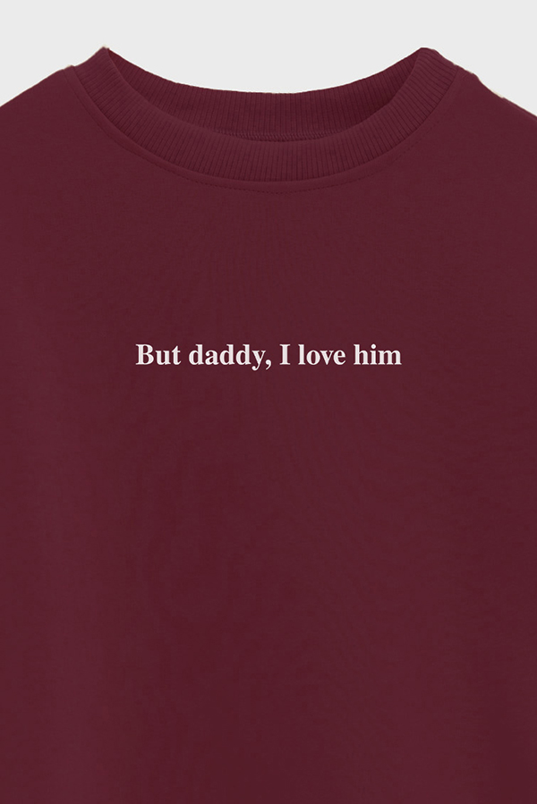 BUZO CROP ESTAMPADO MNM BUT DADDY