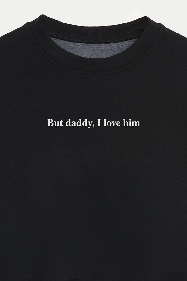 BUZO CROP ESTAMPADO MNM BUT DADDY