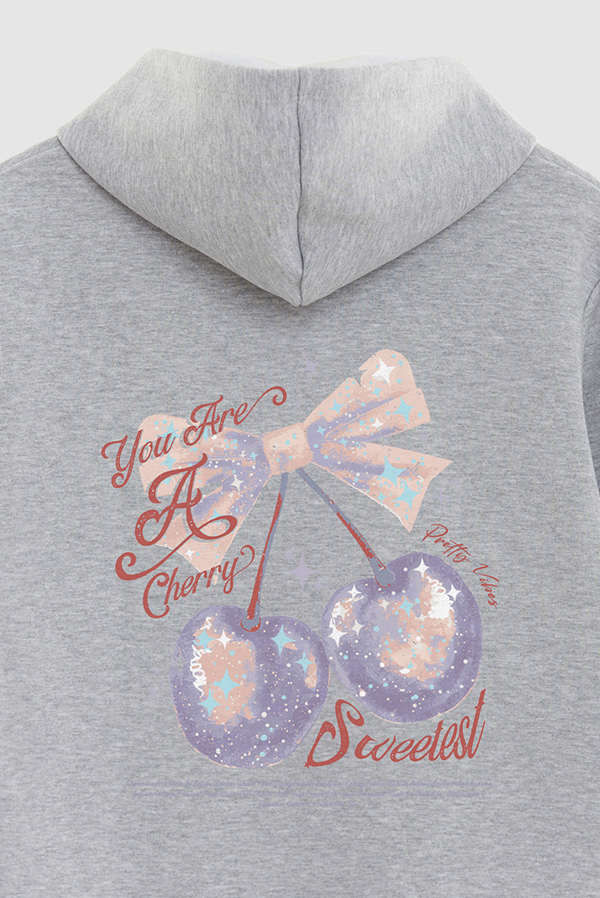HOODIE ESTAMPADO YOU ARE A CHERRY