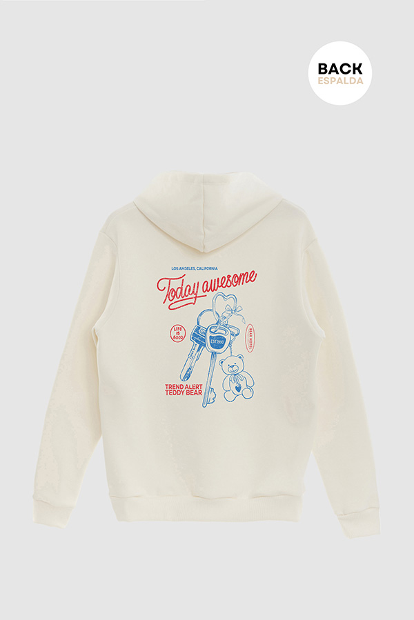 HOODIE ESTAMPADO TODAY AWESOME