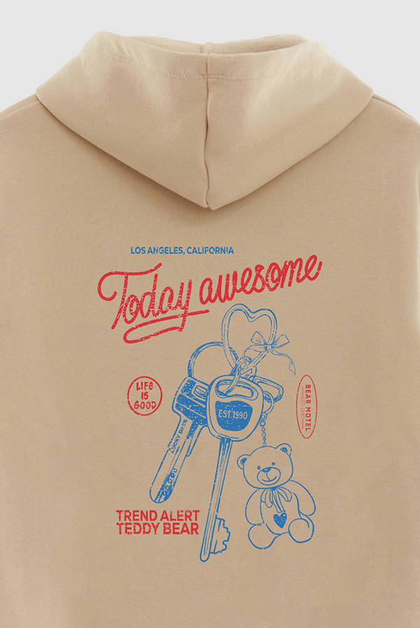 HOODIE ESTAMPADO TODAY AWESOME