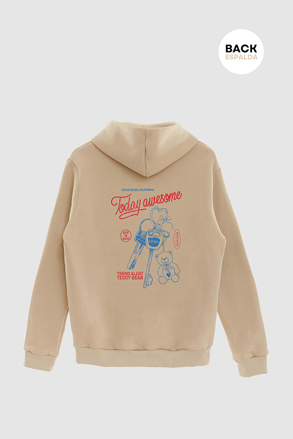 HOODIE ESTAMPADO TODAY AWESOME