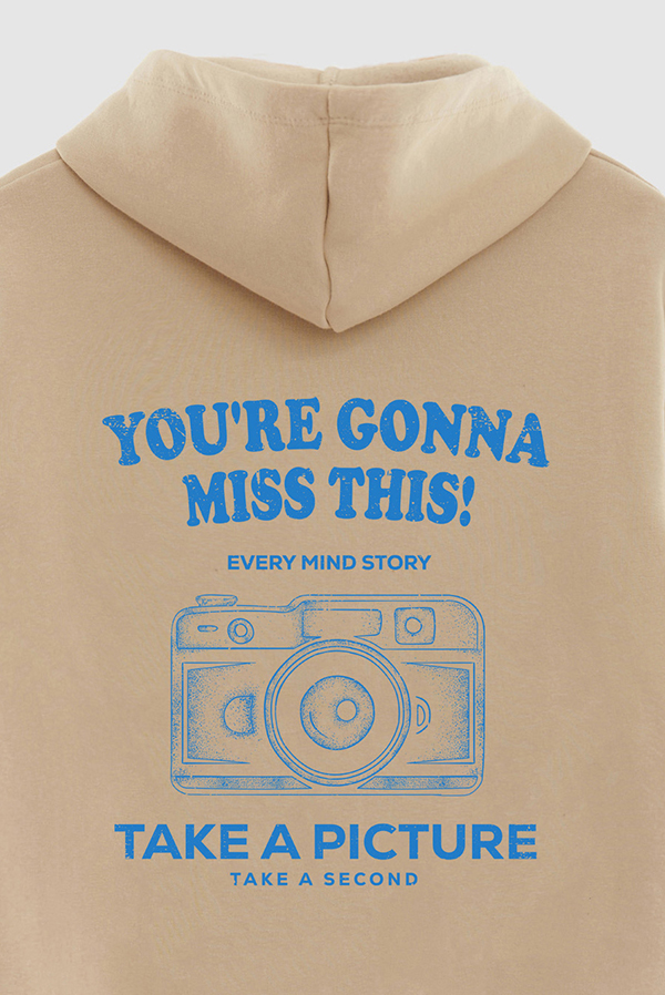 HOODIE ESTAMPADO TAKE A PICTURE