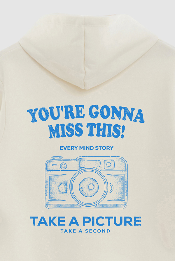 HOODIE ESTAMPADO TAKE A PICTURE