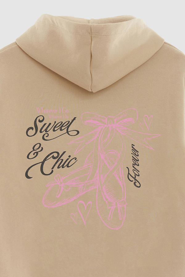 HOODIE ESTAMPADO SWEET CHIC
